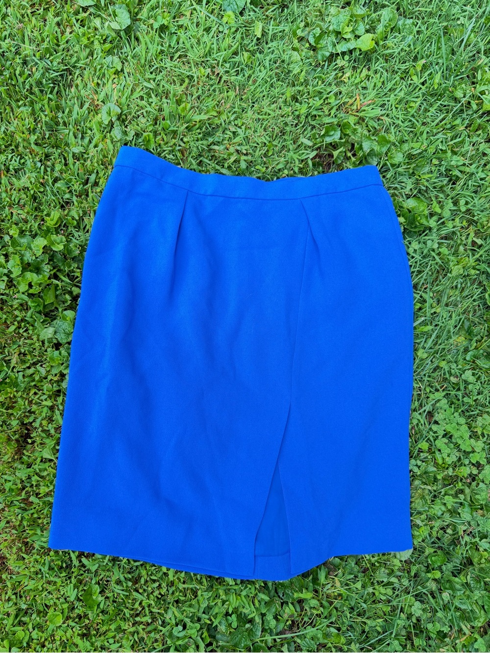 J. Crew Cobalt Blue Pencil Skirt